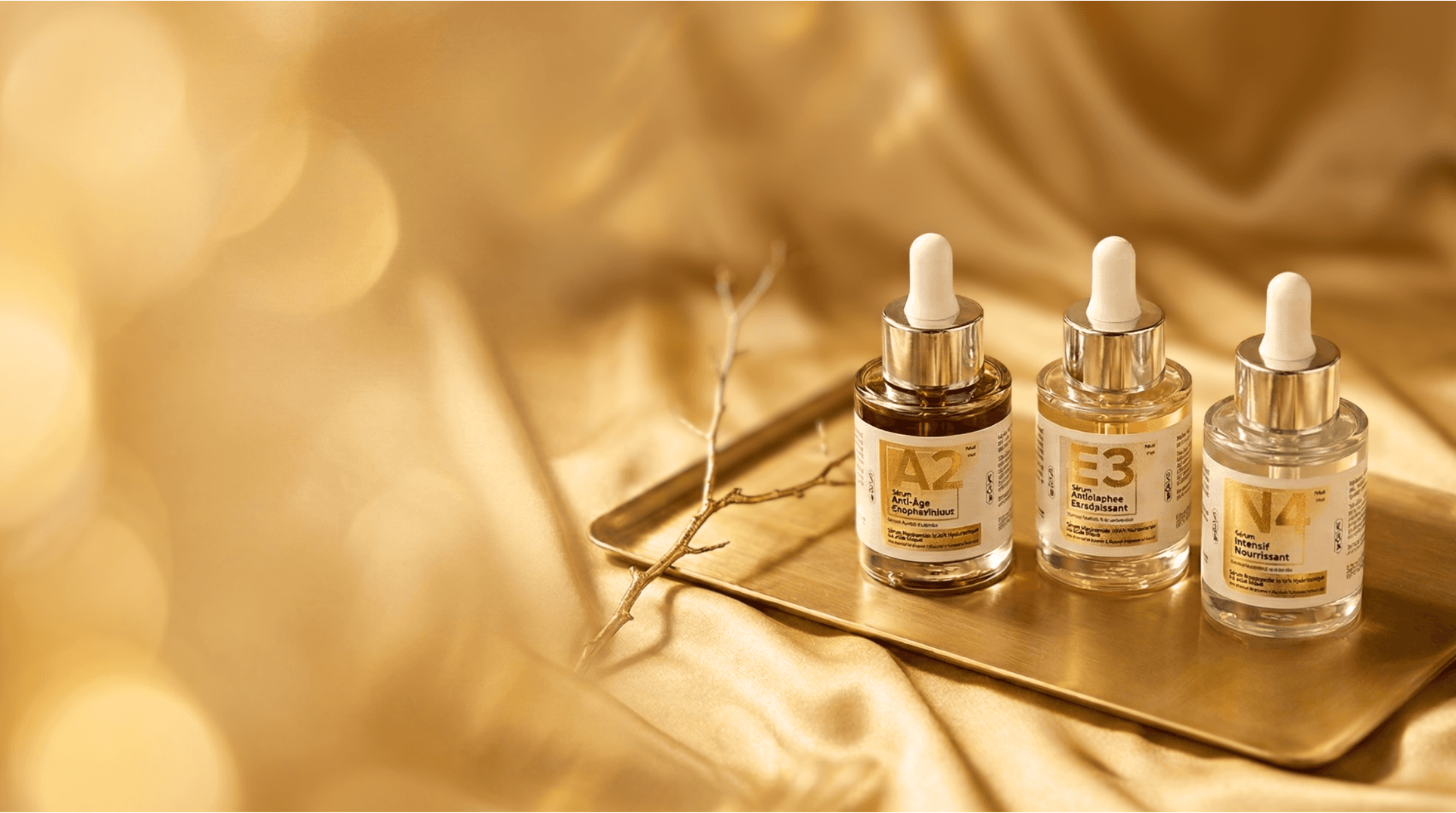 SELKEYS Sérums Premium - Collection de Soins Luxueux