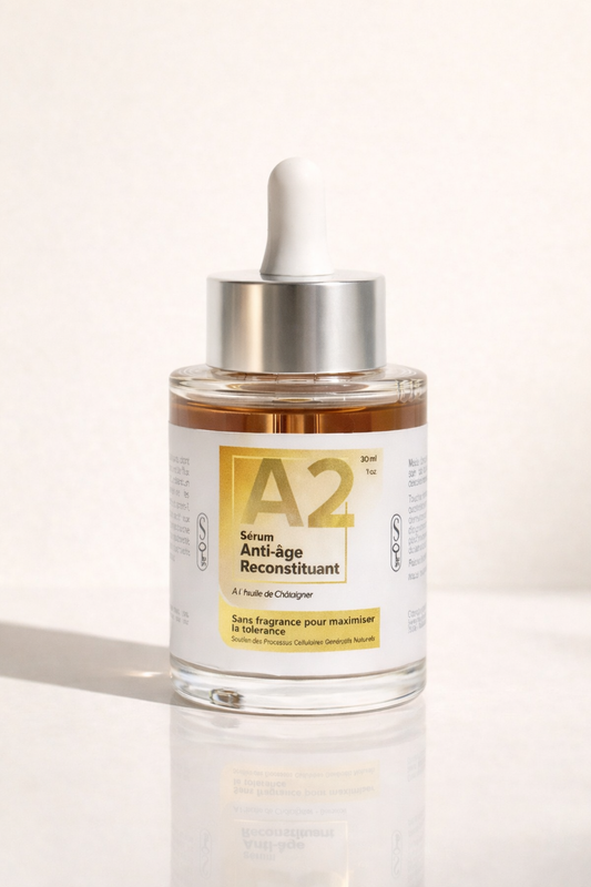 Sérum Anti-âge A2 - Xylose de Baobab, Fougère tropicale & Châtaignier